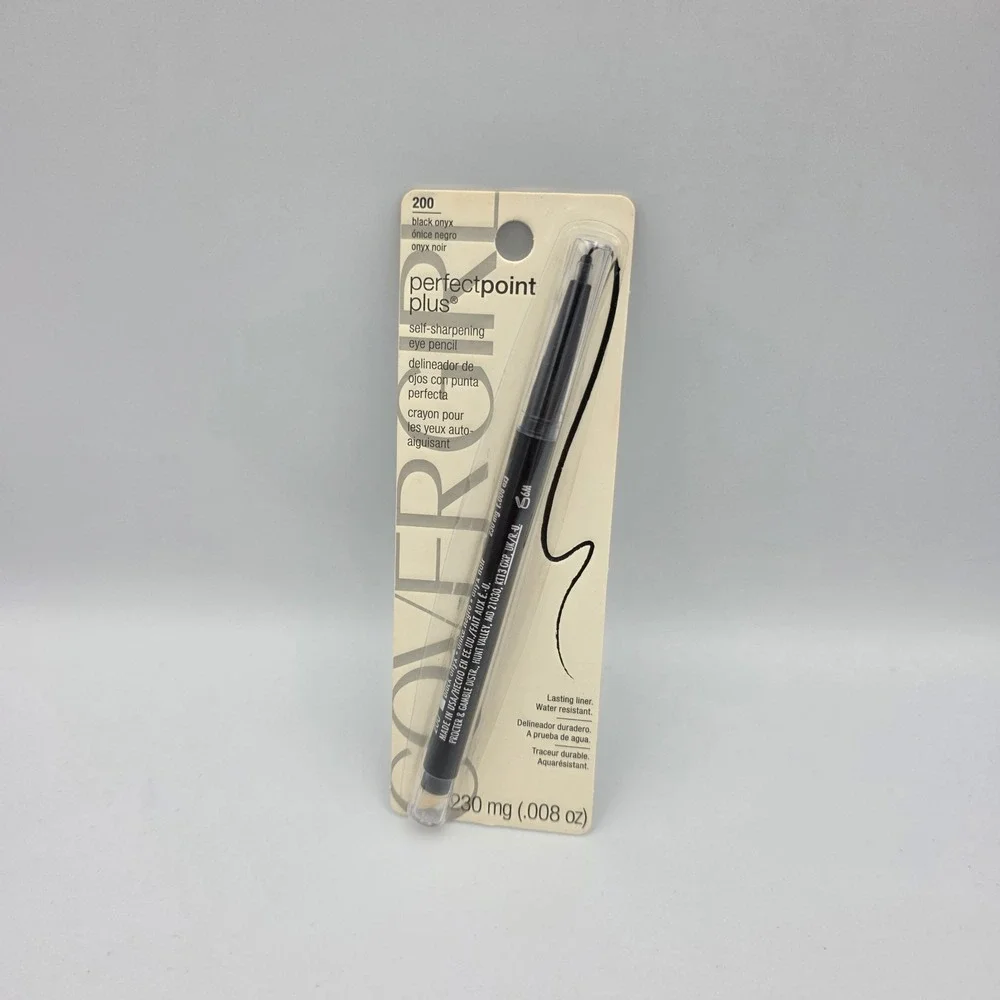 New CoverGirl Perfect Point Plus Eye Pencil - 200 Black Onyx Water Resistant